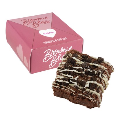Brownie Bliss Box - Cookies & Cream Gourmet Brownie