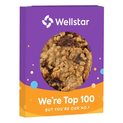 Window Box with Gourmet Cookie - Oatmeal Raisin