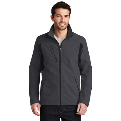 Port Authority® Back-Block Soft Shell Jacket.